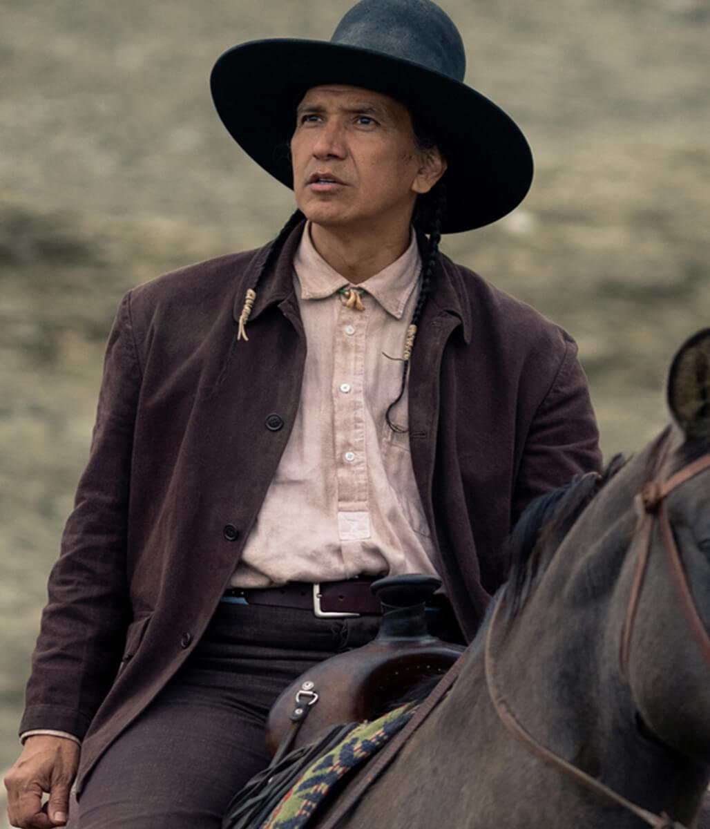 1923 Michael Greyeyes Cotton Brown Jacket