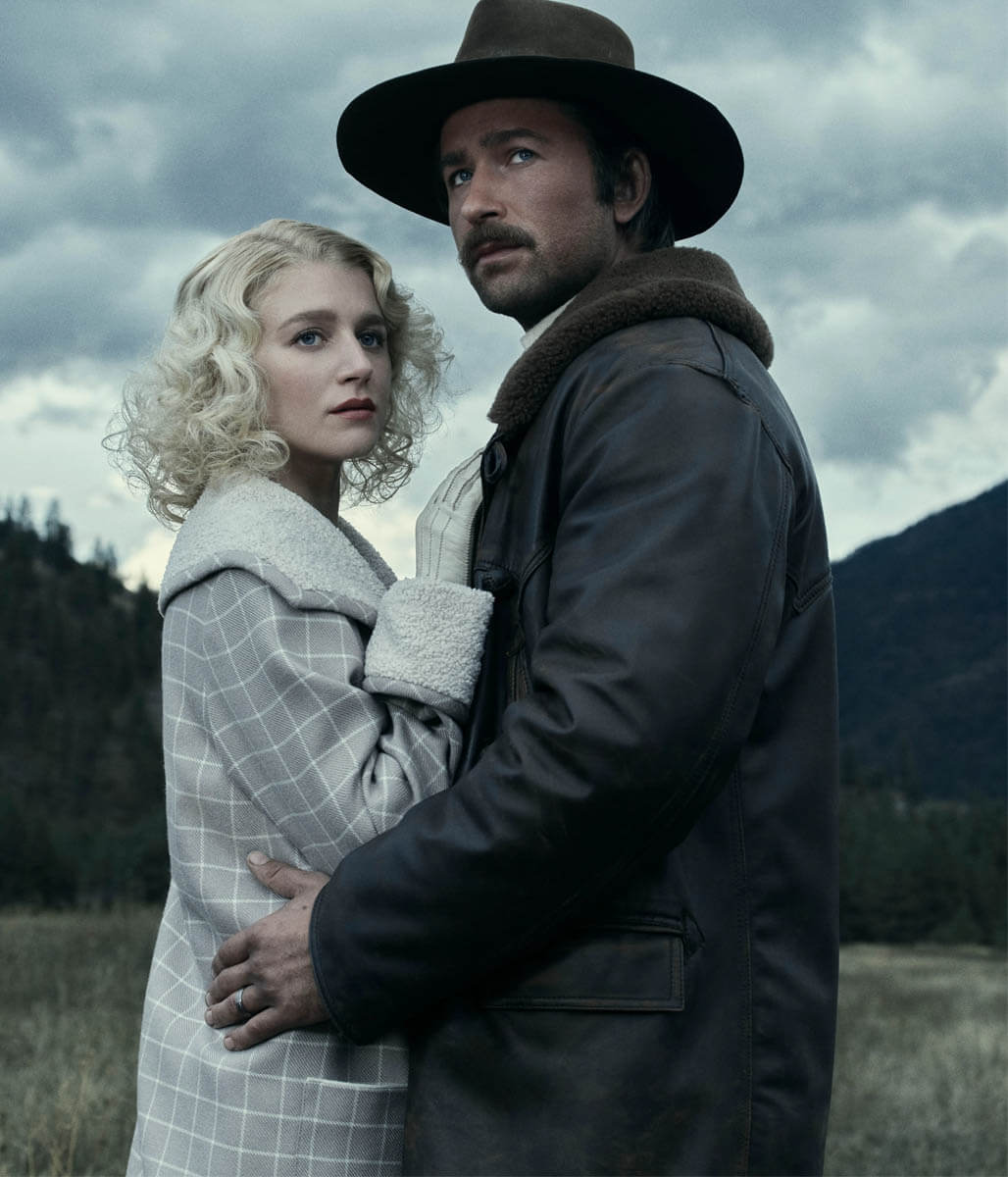 Spencer Dutton 1923 Season 2 Brown Leather Coat
