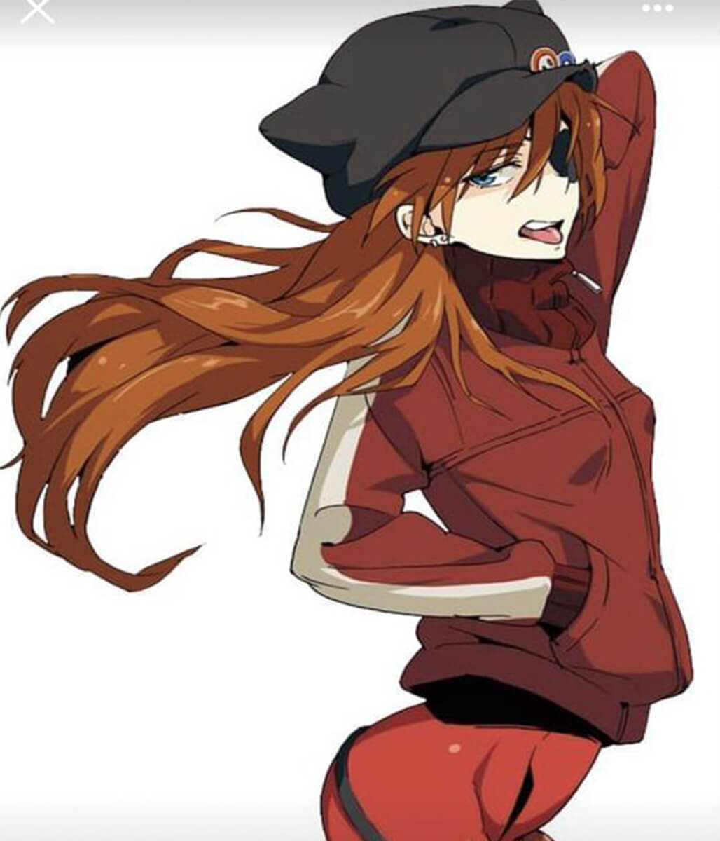 Evangelion Asuka Shikinami Langley Anime Jacket