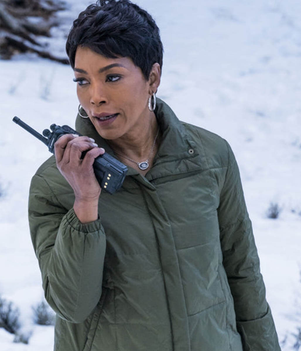 Athena Grant 9-1-1 Green Puffer Jacket