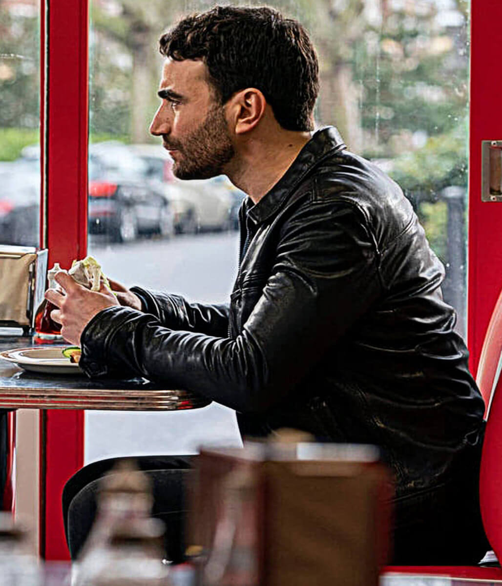 Brett Goldstein Ted Lasso S2 Black Leather Jacket