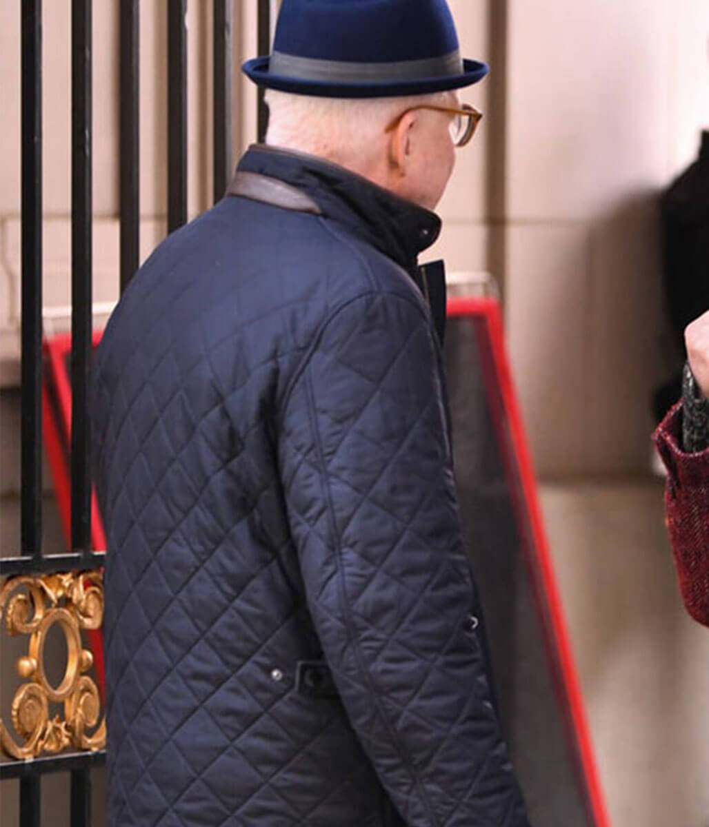 Charles-Haden Savage Only Murders in the Building Black Quilted Jacket