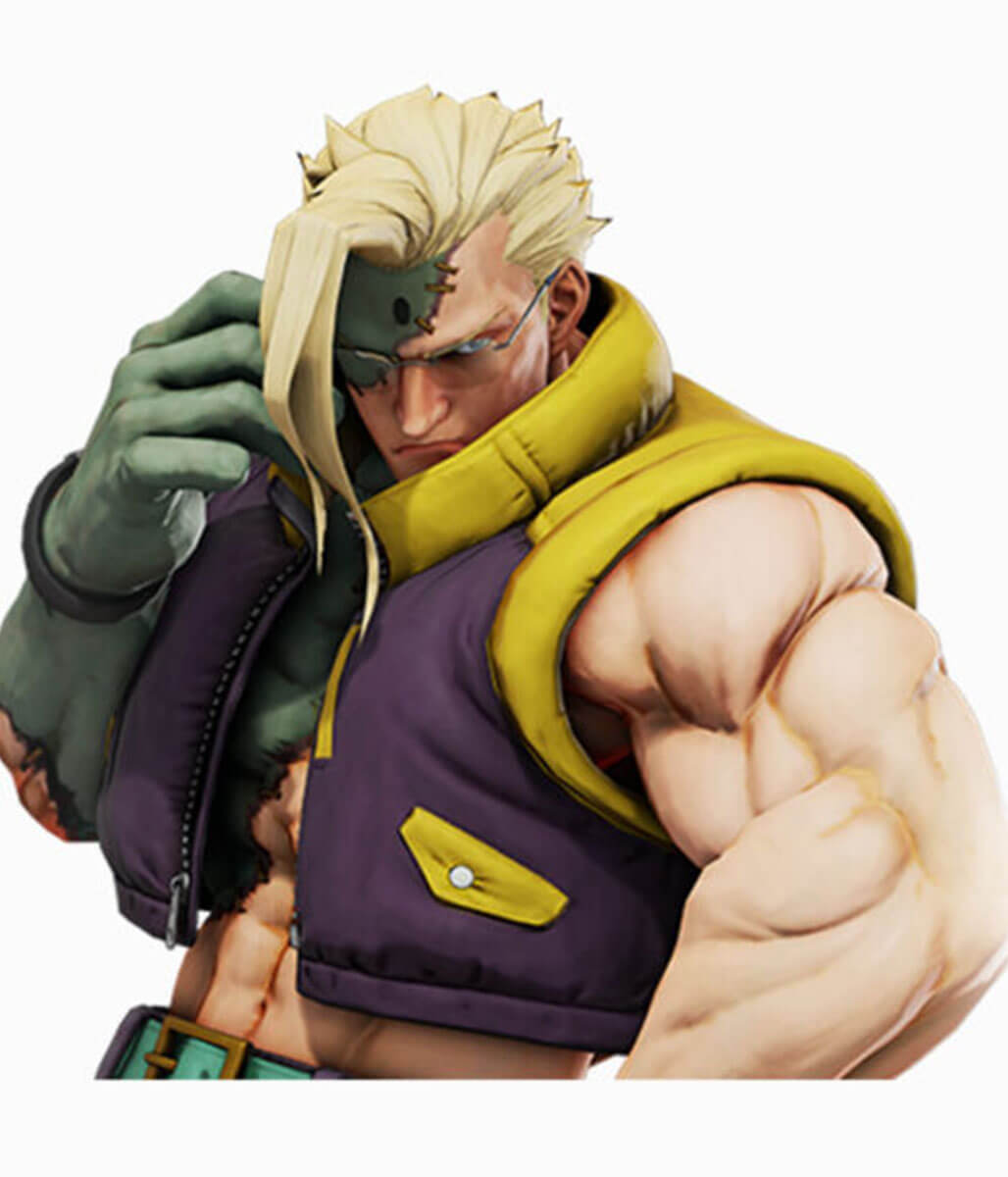 Charlie Nash Street Fighter 6 Parachute Vest