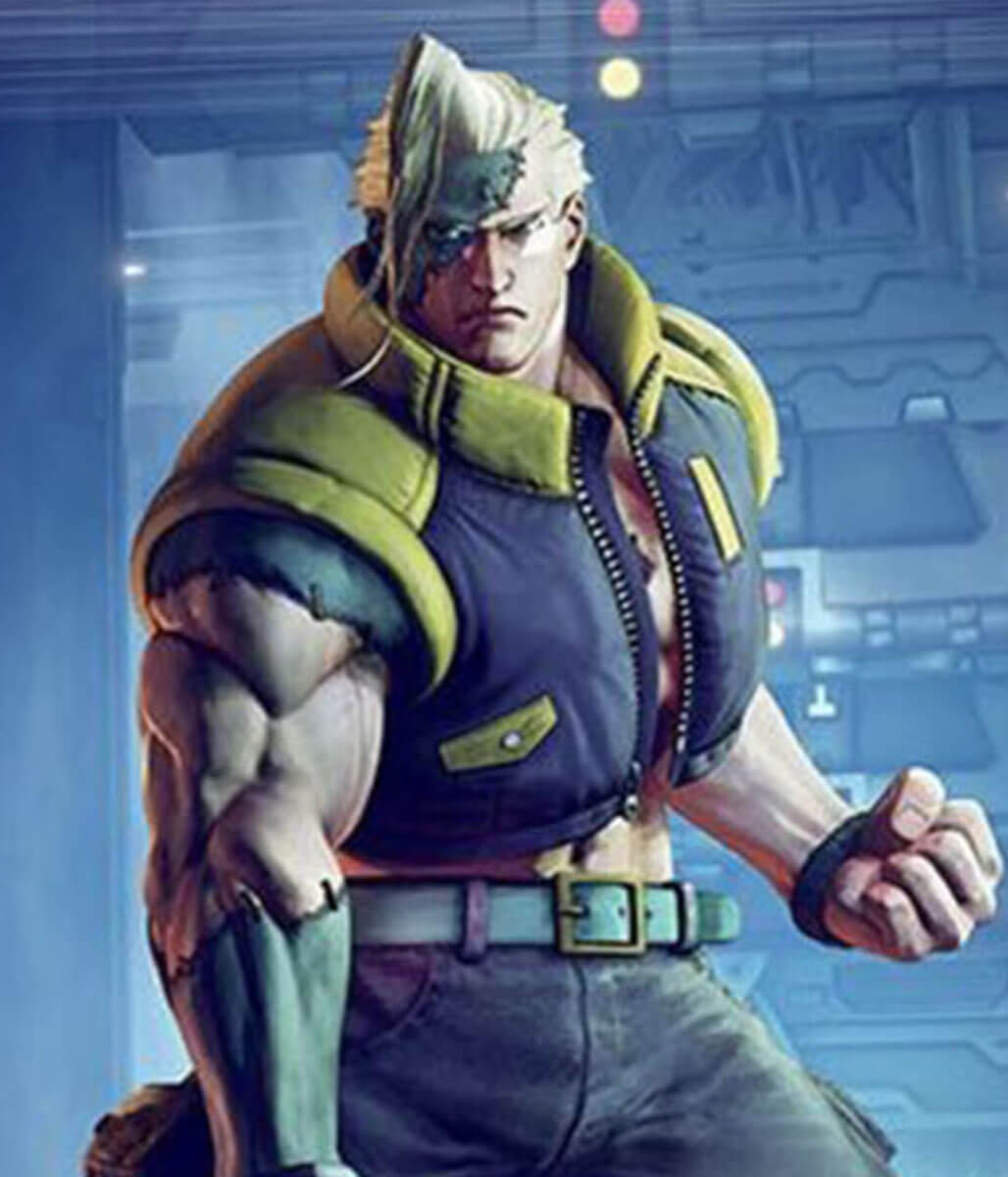 Charlie Nash Street Fighter 6 Parachute Vest