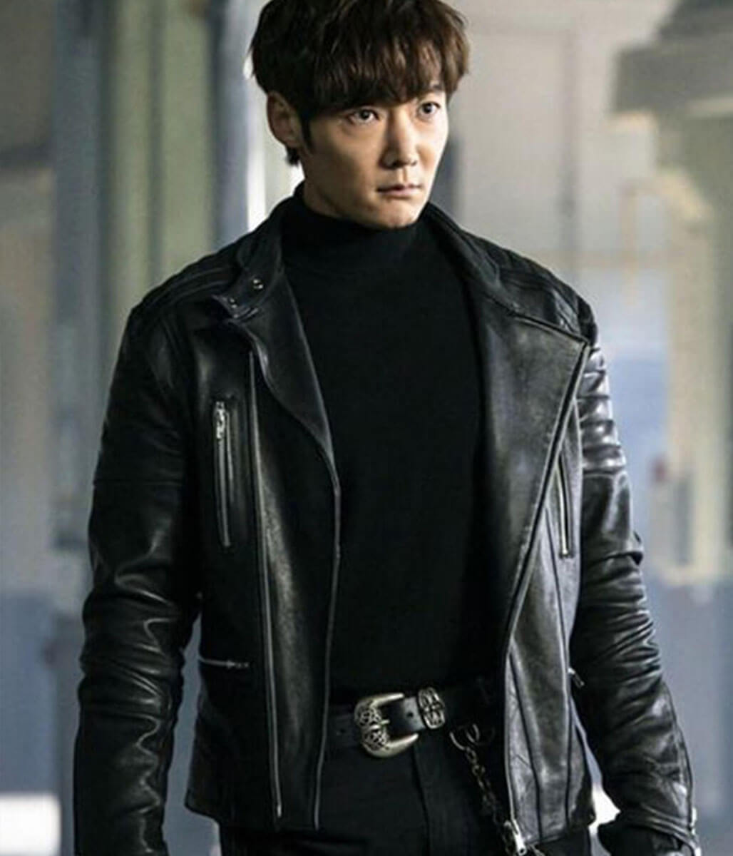 Choi Jin-hyuk Rugal Biker Leather Jacket