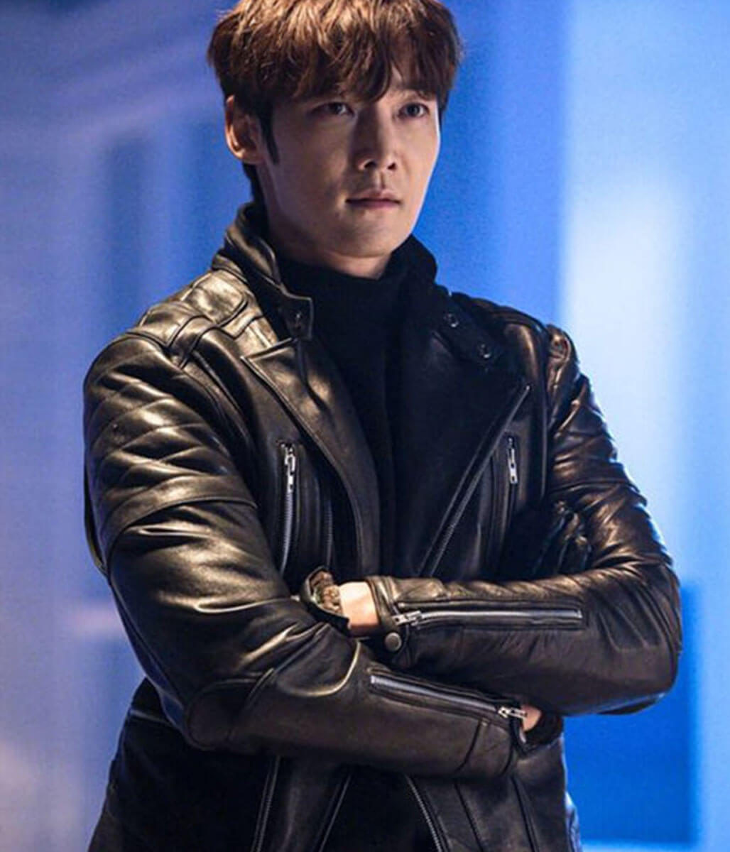 Choi Jin-hyuk Rugal Biker Leather Jacket