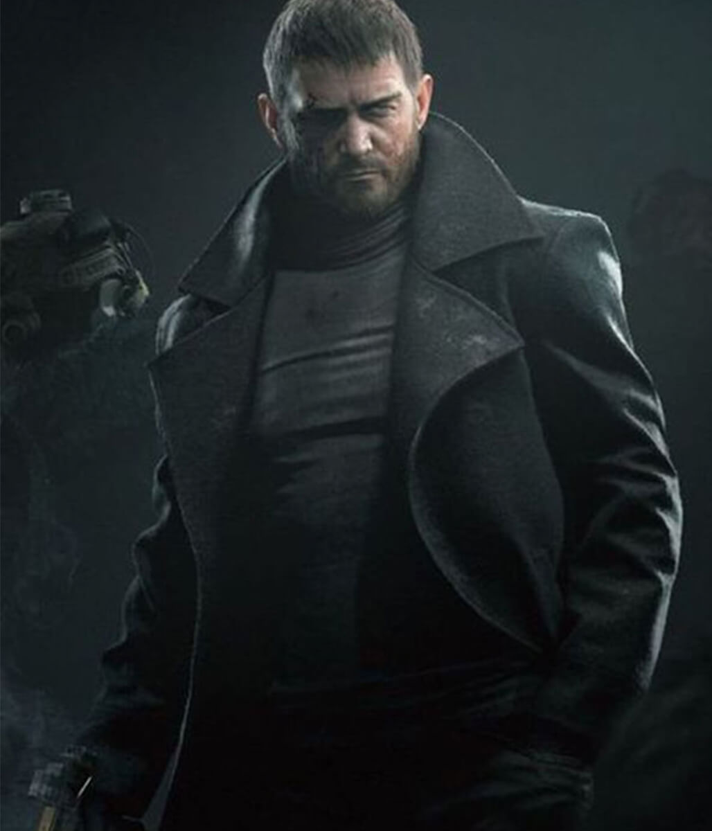 Chris Redfield Resident Evil Village Wool Coat
