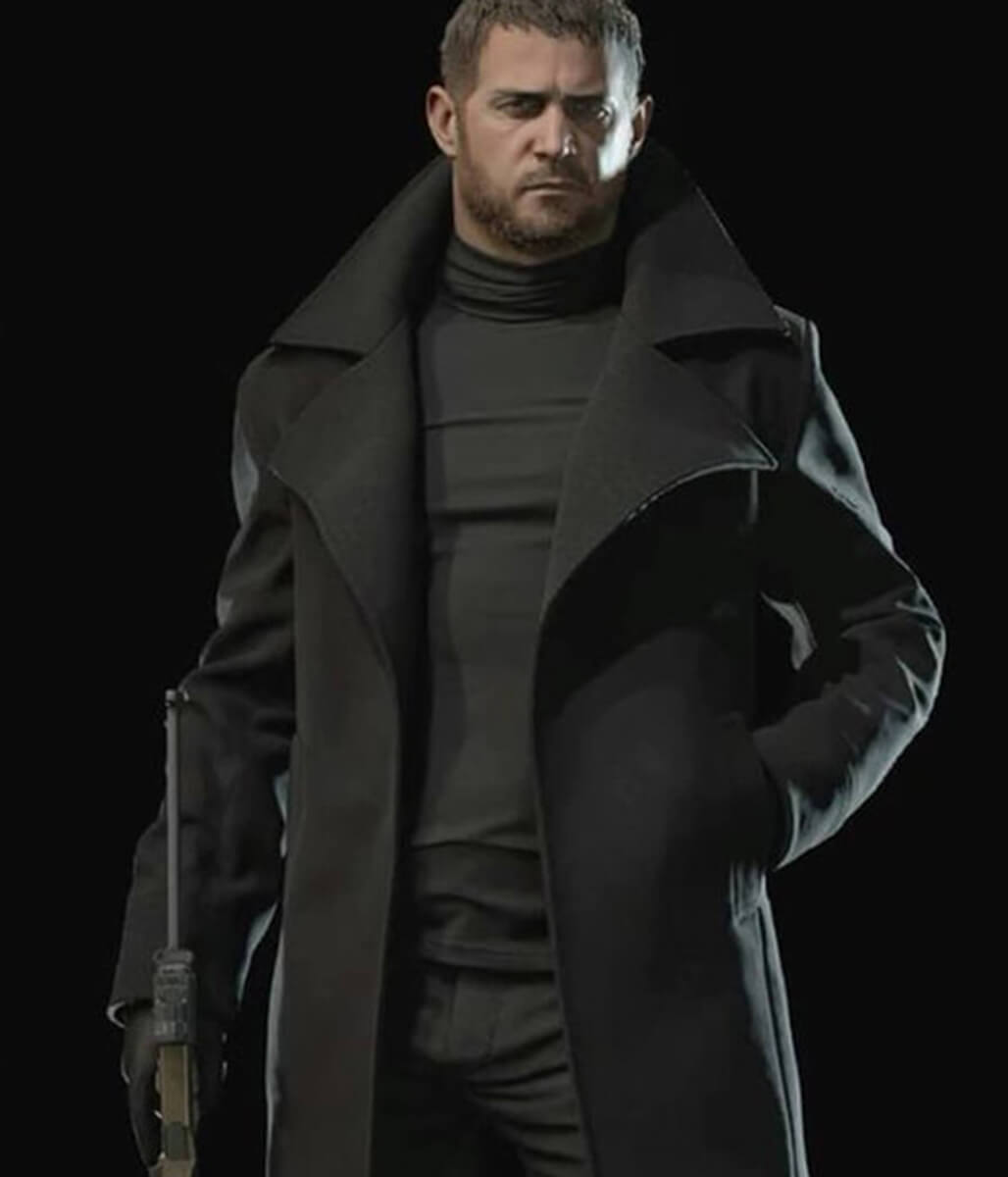 Chris Redfield Resident Evil Village Wool Coat