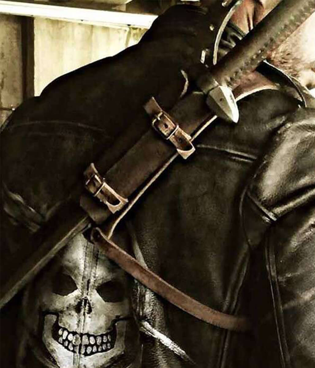 Christian Resident Evil Leather Jacket