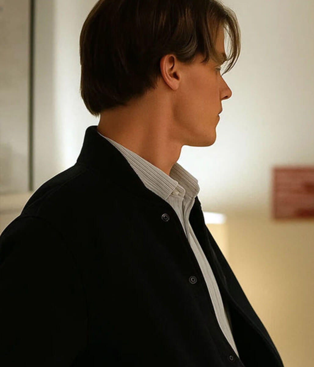 Conrad The Summer I Turned Pretty Black Wool Jacket