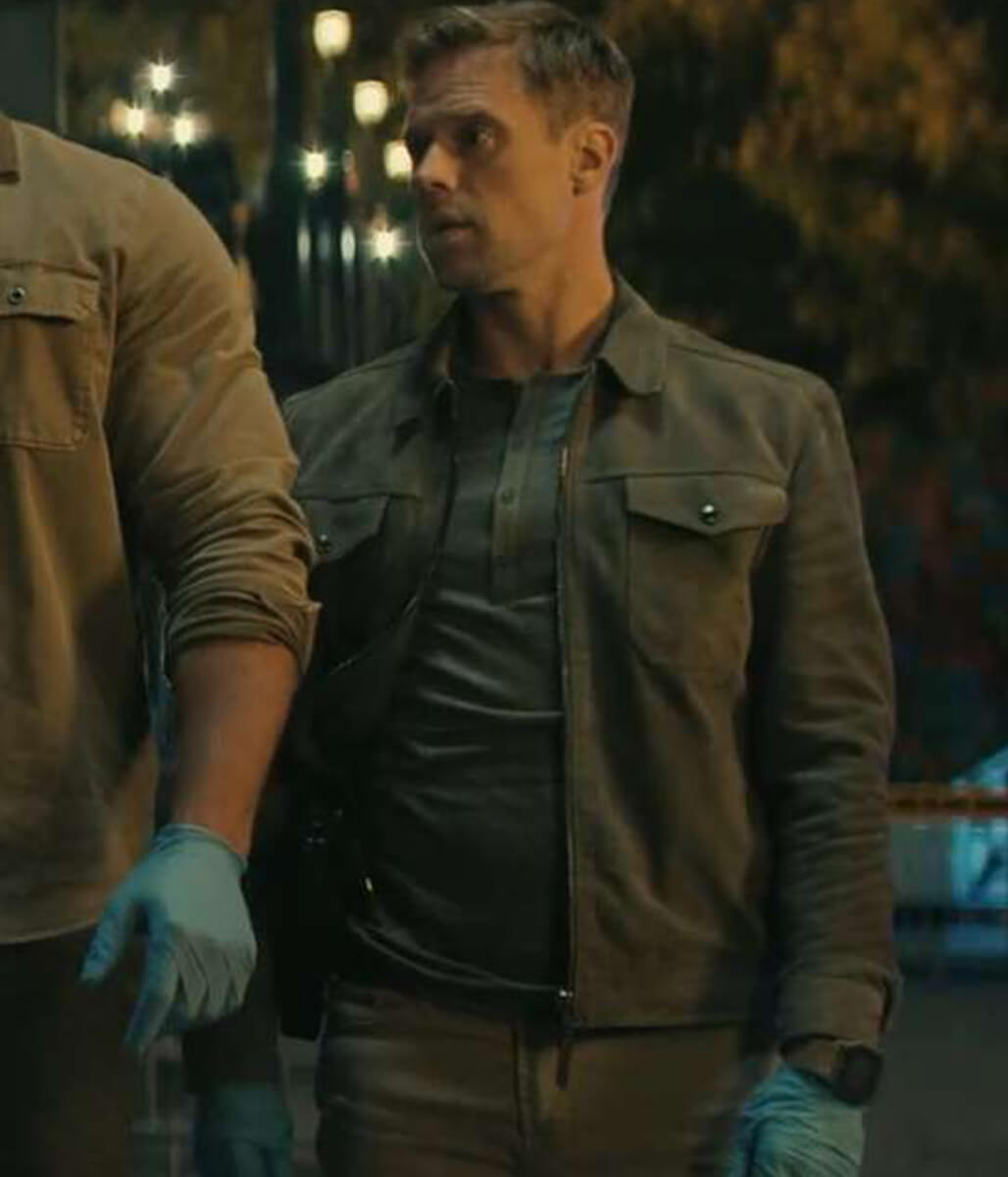 David O’Donnell Reacher S02 Grey Cotton Jacket