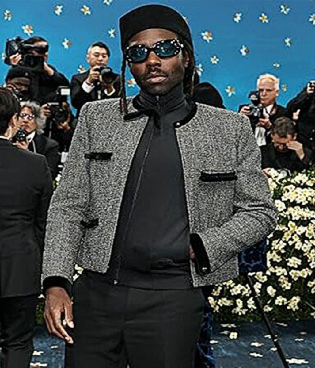 Den Hynes Met Gala 2026 Grey Tweed Jacket