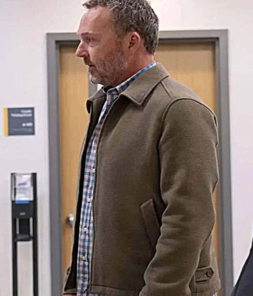 Devon Gummersall The Pitt S01 Wool Green Jacket