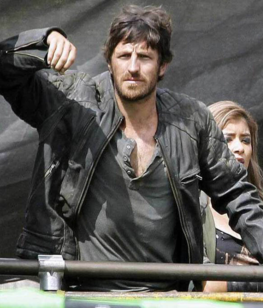 Doc Resident Evil The Final Chapter Black Leather Jacket