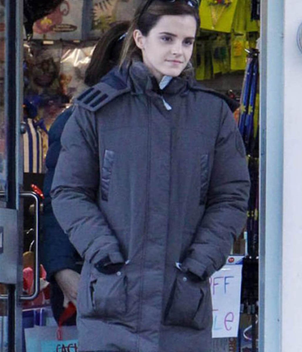 Emma Watson Parachute Brown Puffer Jacket