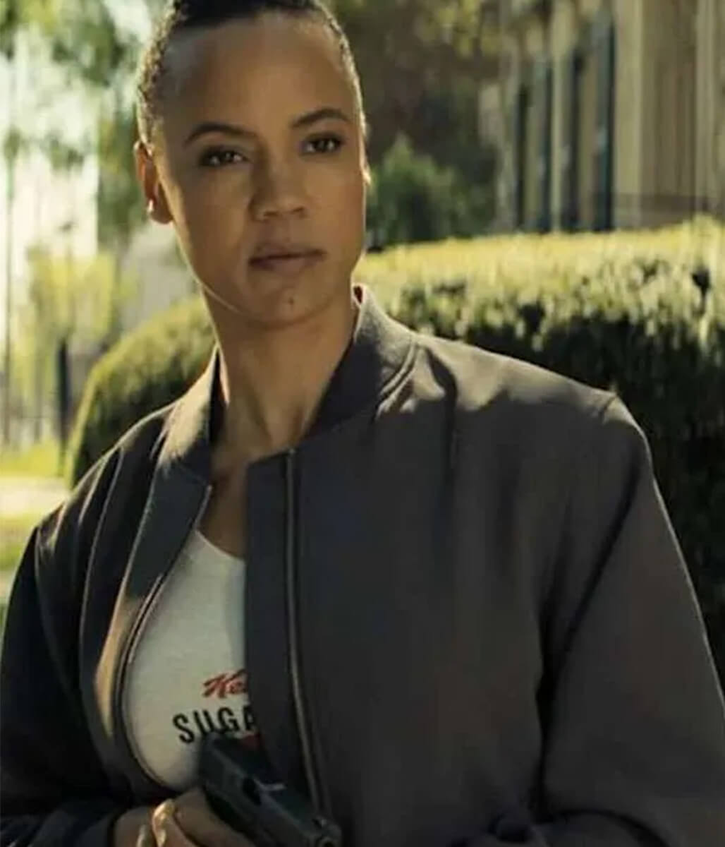 Frances Neagley Reacher Grey Polyester Jacket
