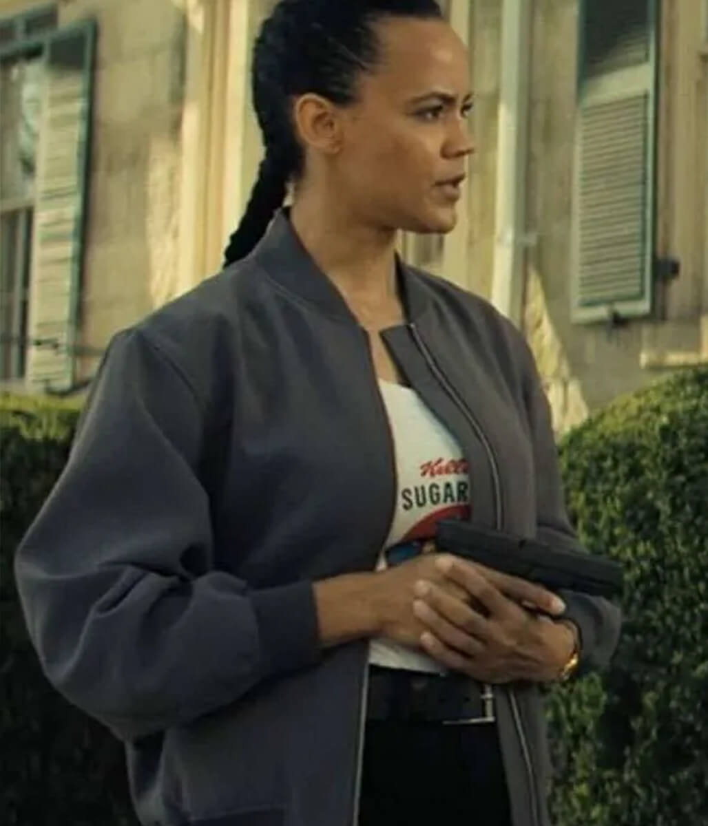 Frances Neagley Reacher Grey Polyester Jacket