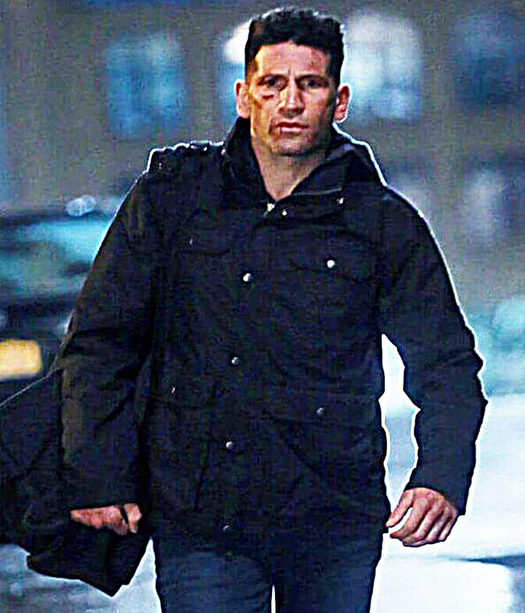Frank Castle Daredevil S02 Black Military Jacket