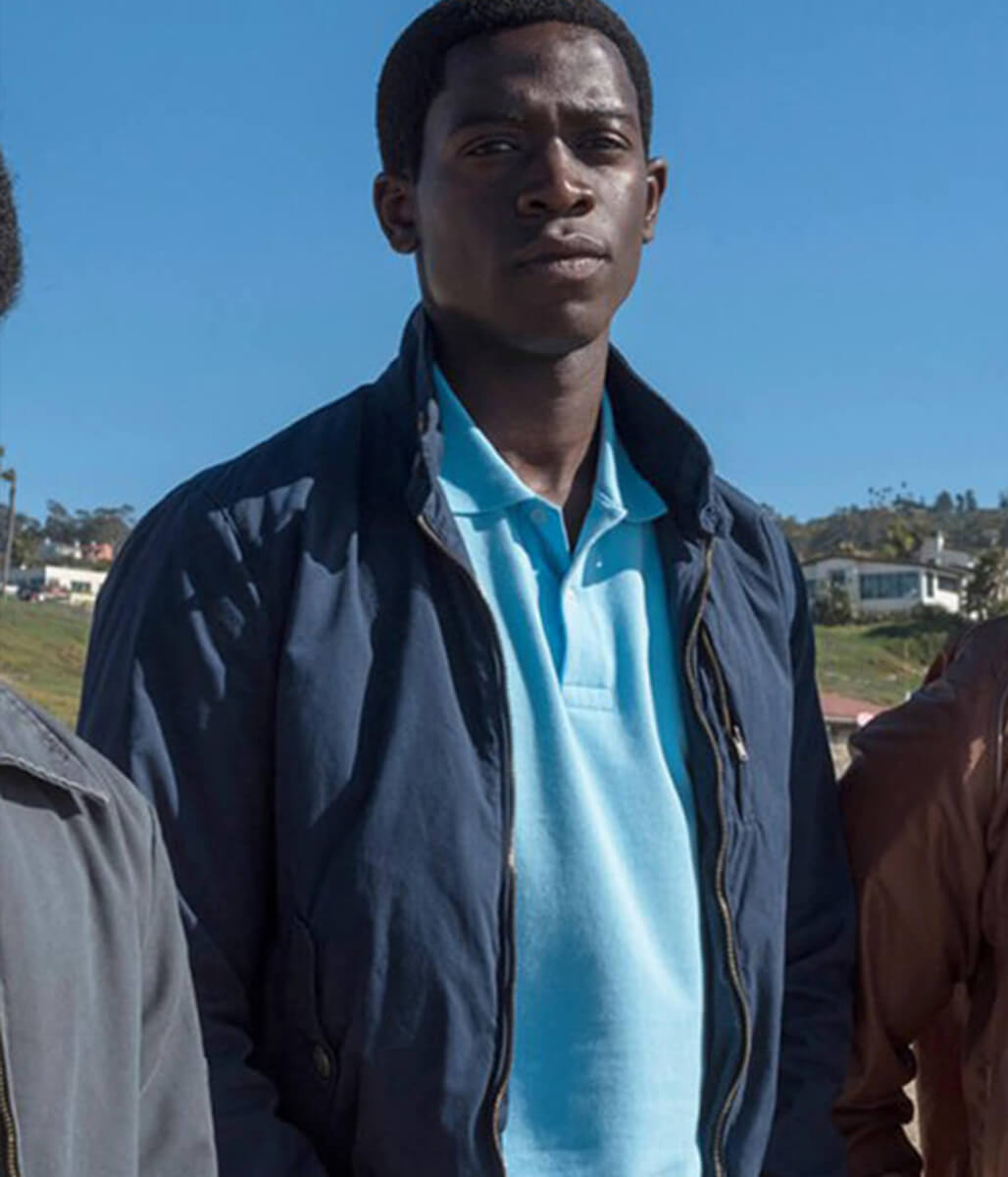 Franklin Saint Snowfall Blue Cotton Jacket