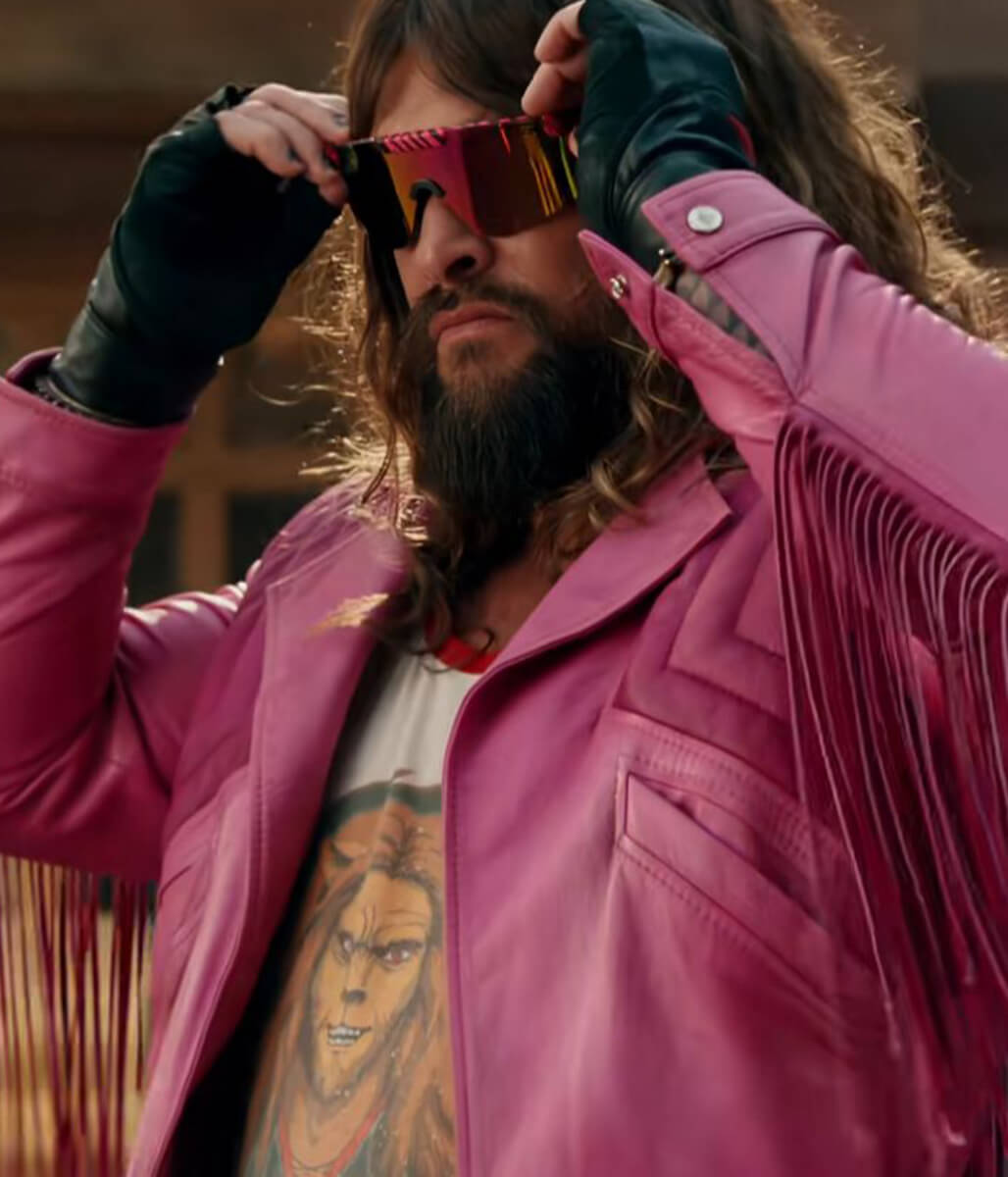 Gerret Garrison A Minecraft 2025 Pink Leather Jacket