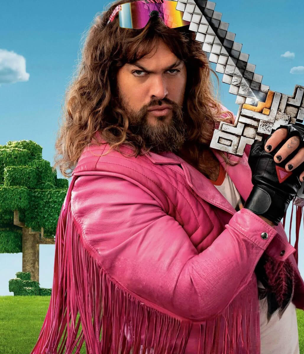 Gerret Garrison A Minecraft 2025 Pink Leather Jacket