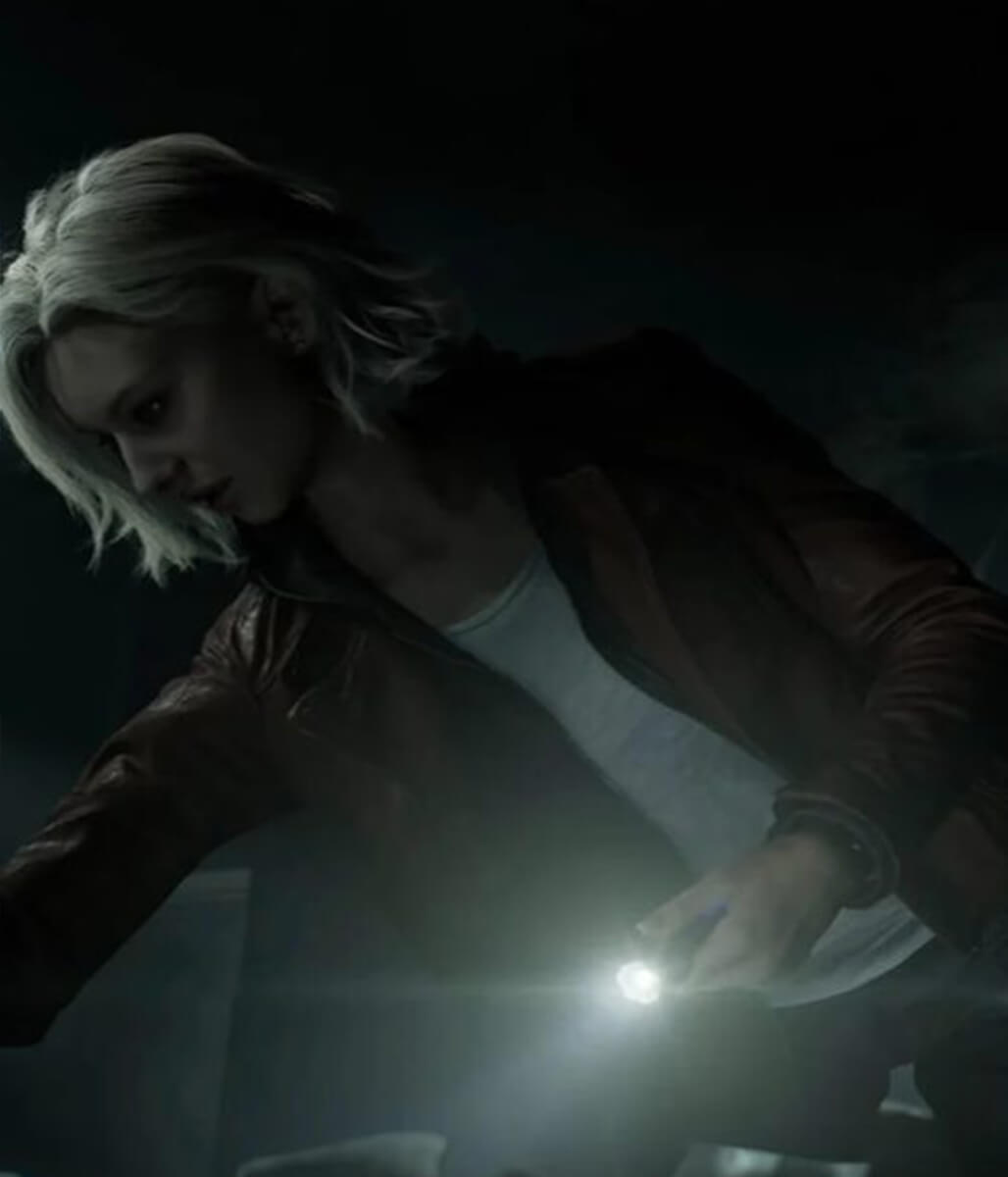 Grace Ashcroft Resident Evil Requiem Brown Leather Jacket