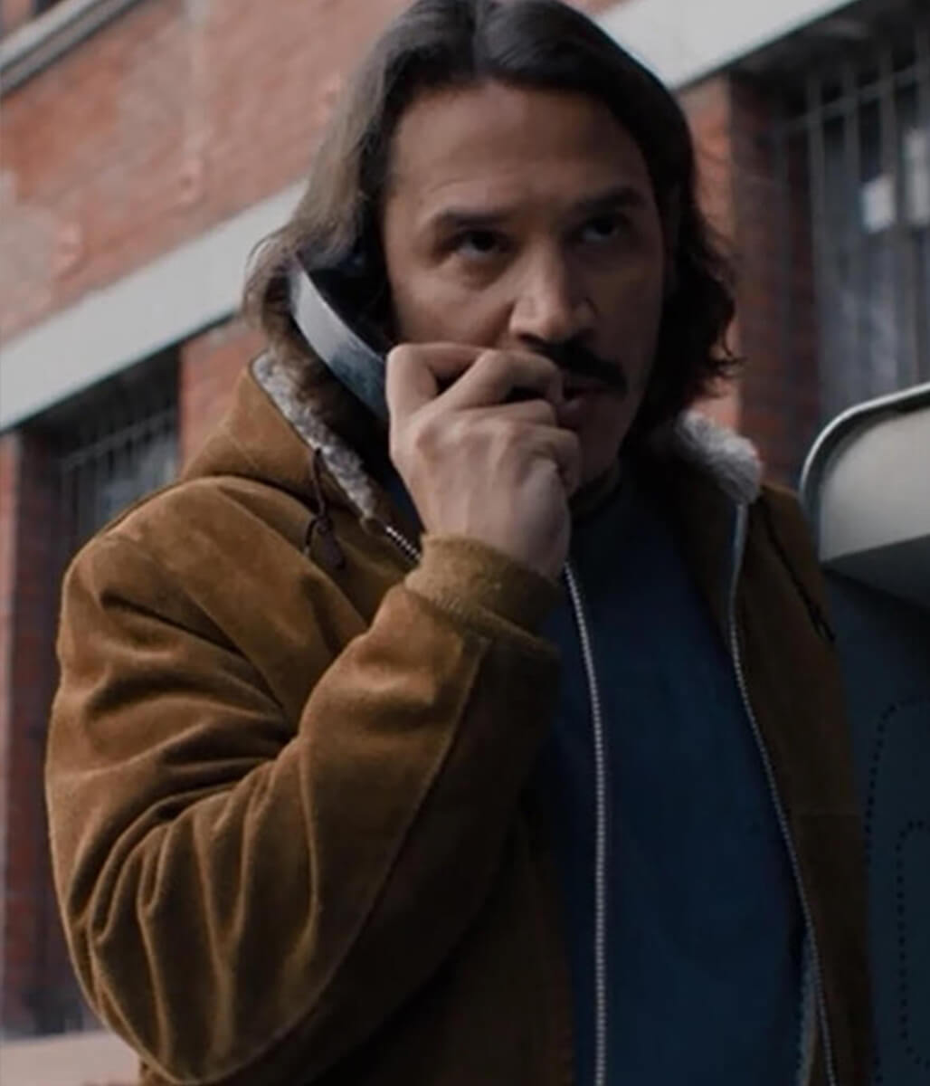 Gustavo Zapata Snowfall Brown Suede Jacket