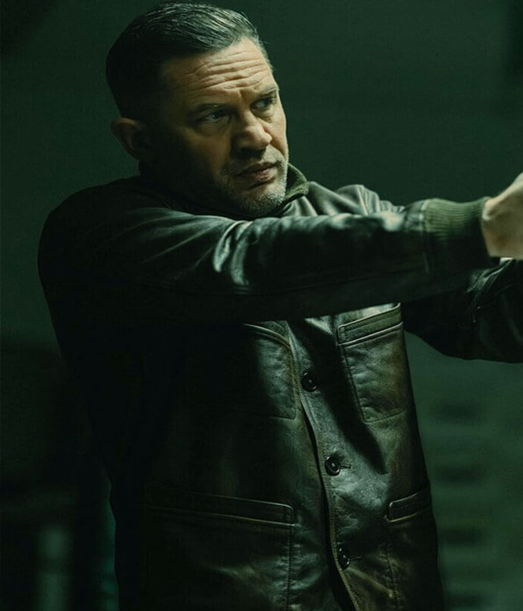 Harry Da Souza Mobland Brown Leather Bomber Jacket