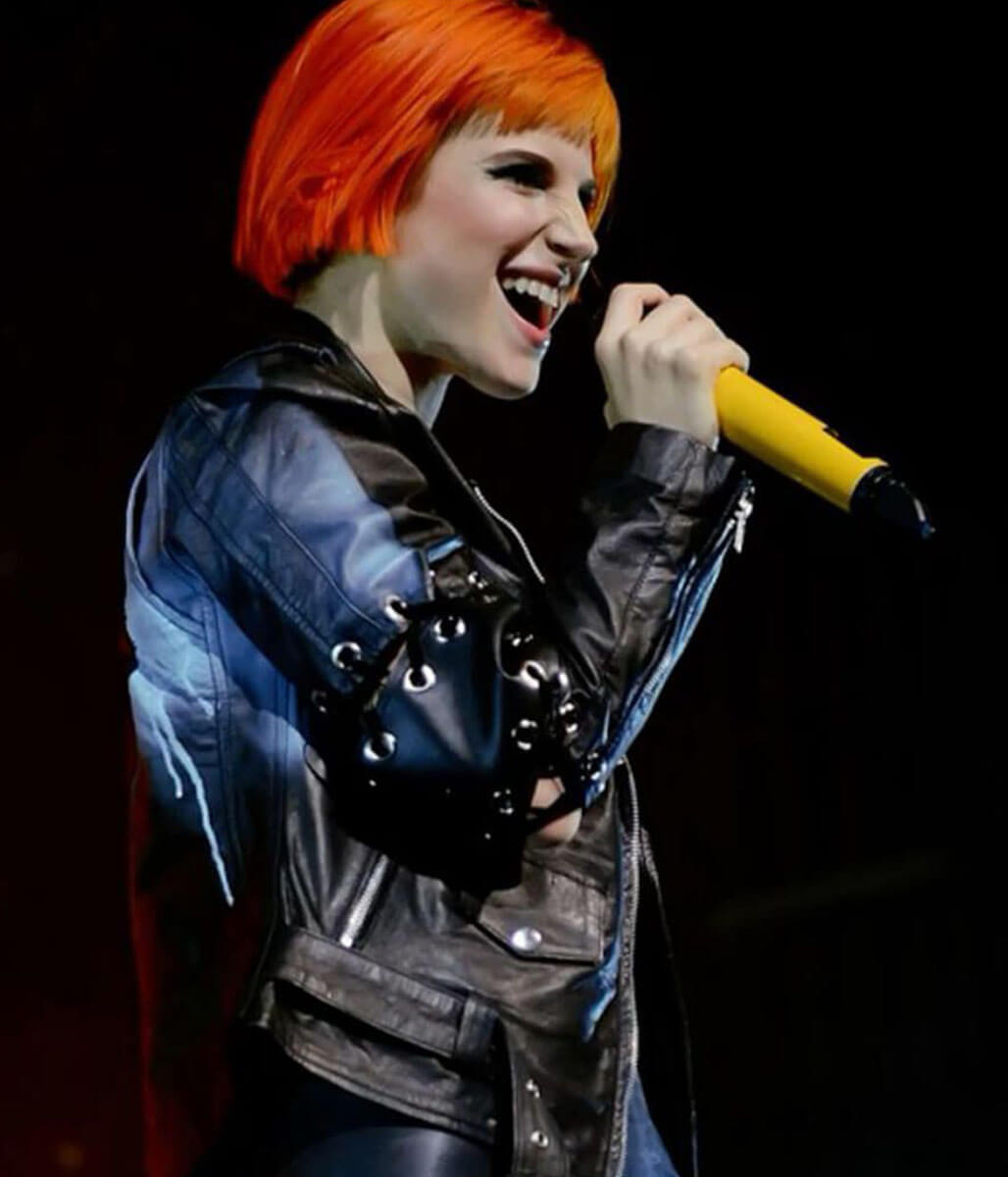 Hayley Williams Black Leather Jacket