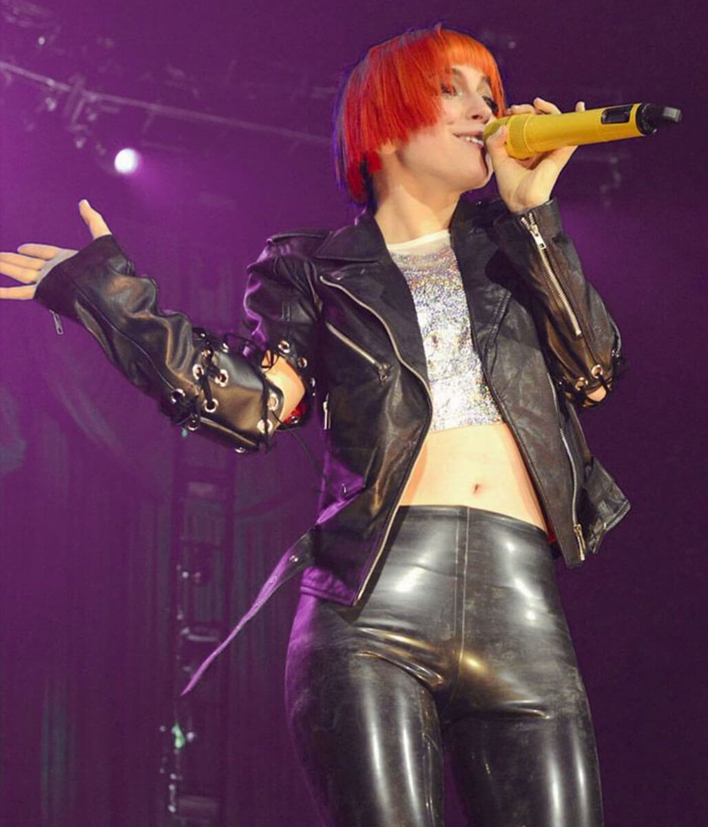 Hayley Williams Black Leather Jacket