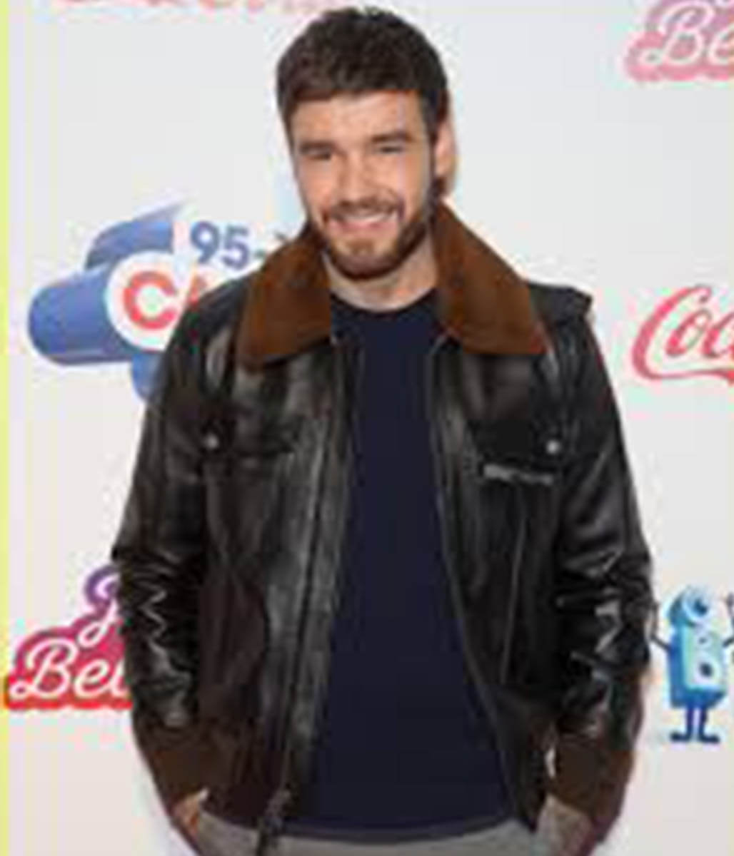 Ilam Payne Black Leather Jacket