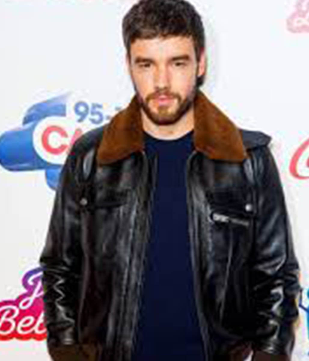 Ilam Payne Black Leather Jacket