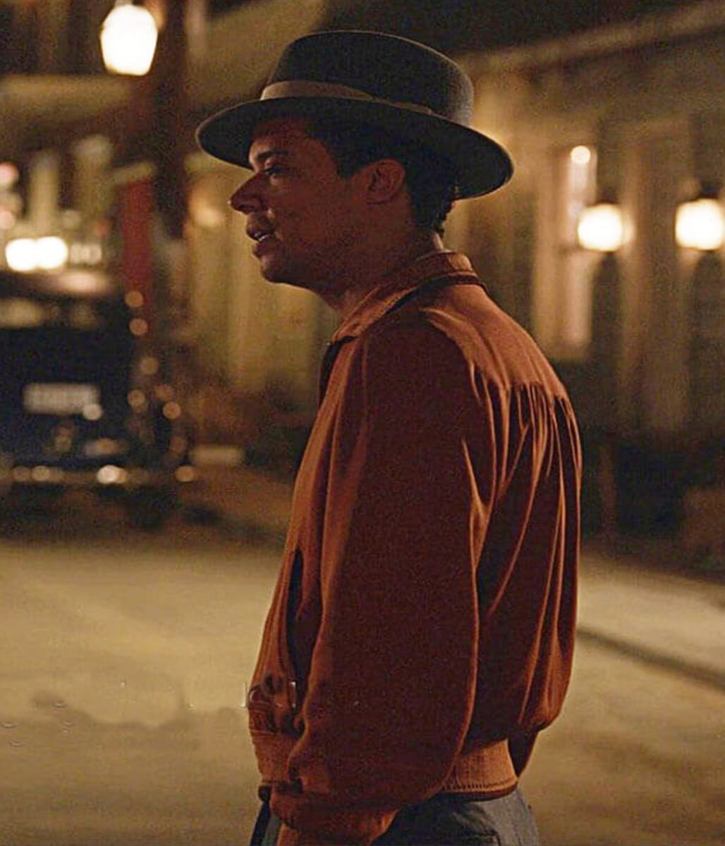Interview With The Vampire S1 Jacob Anderson Brown Bomber Jacket