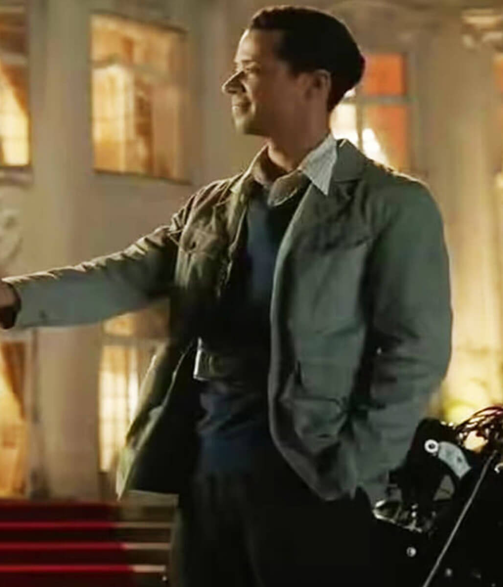 Jacob Anderson Interview With The Vampire S2 Cyan Cotton Jacket