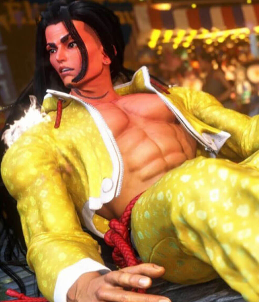 Jamie Siu Street Fighter 6 Cotton Yellow Jacket