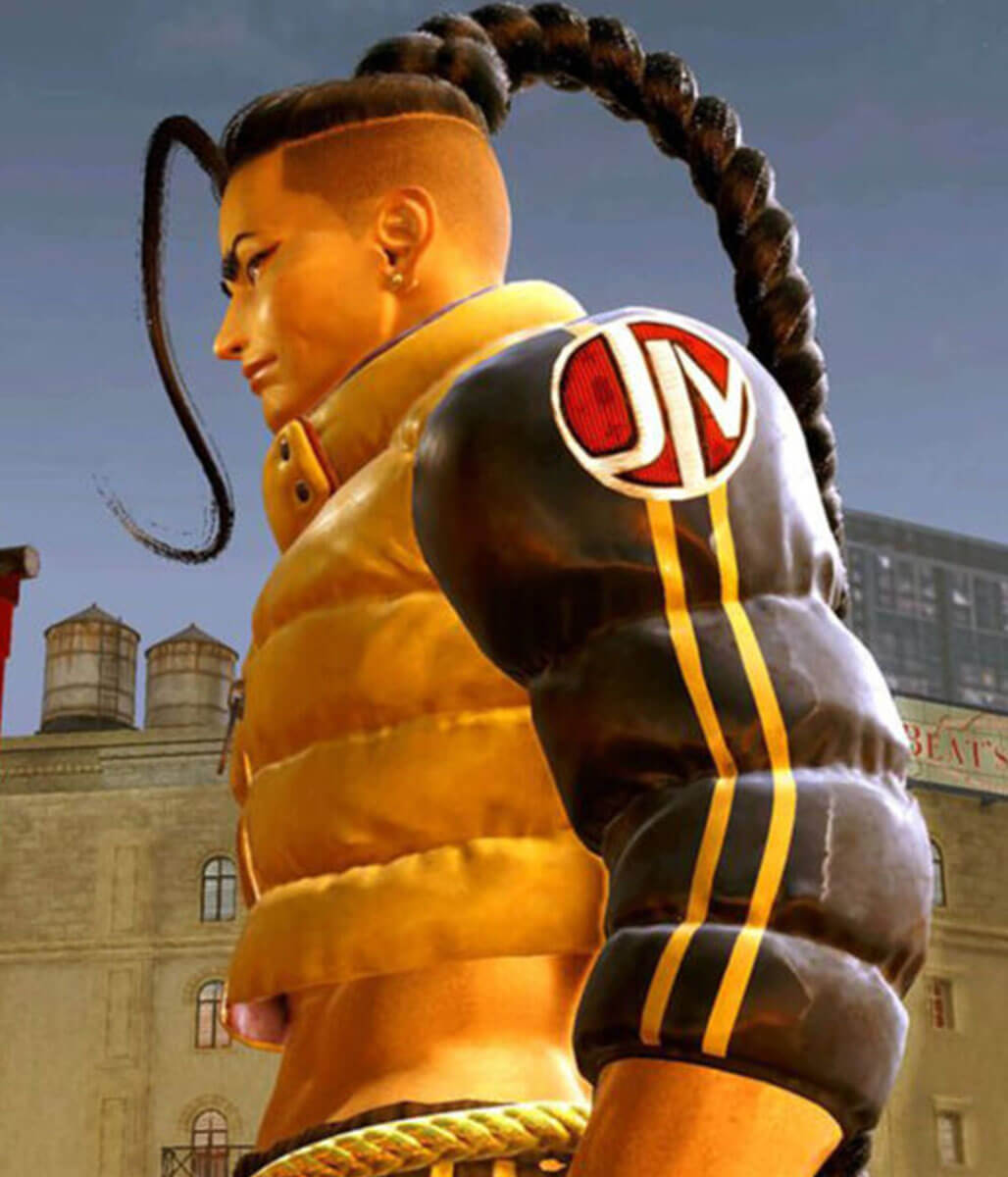Jamie Siu Street Fighter 6 Puffer Jacket