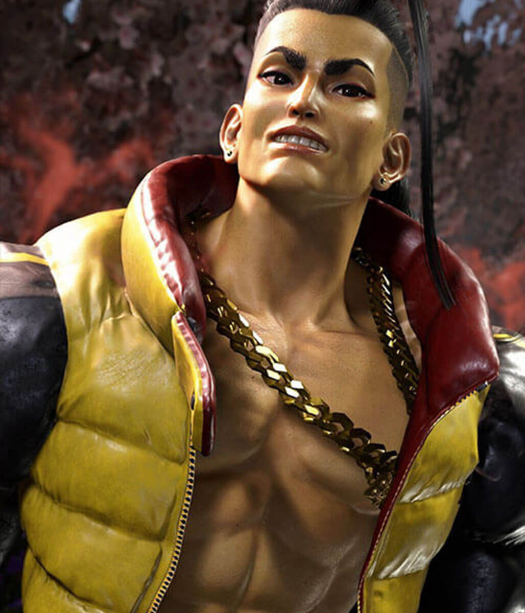 Jamie Street Fighter 6 Puffer Jacket