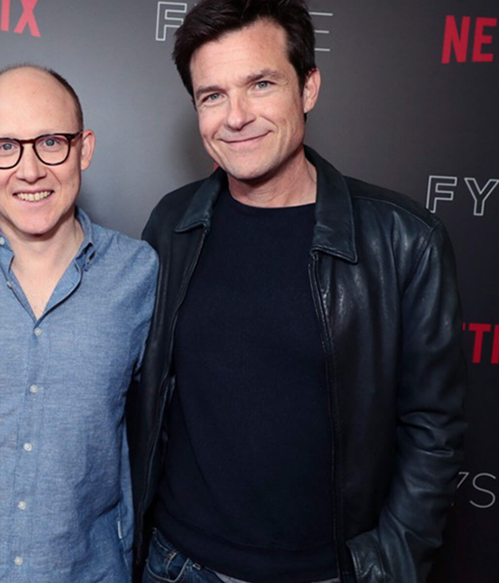 Jason Bateman Black Leather Jacket
