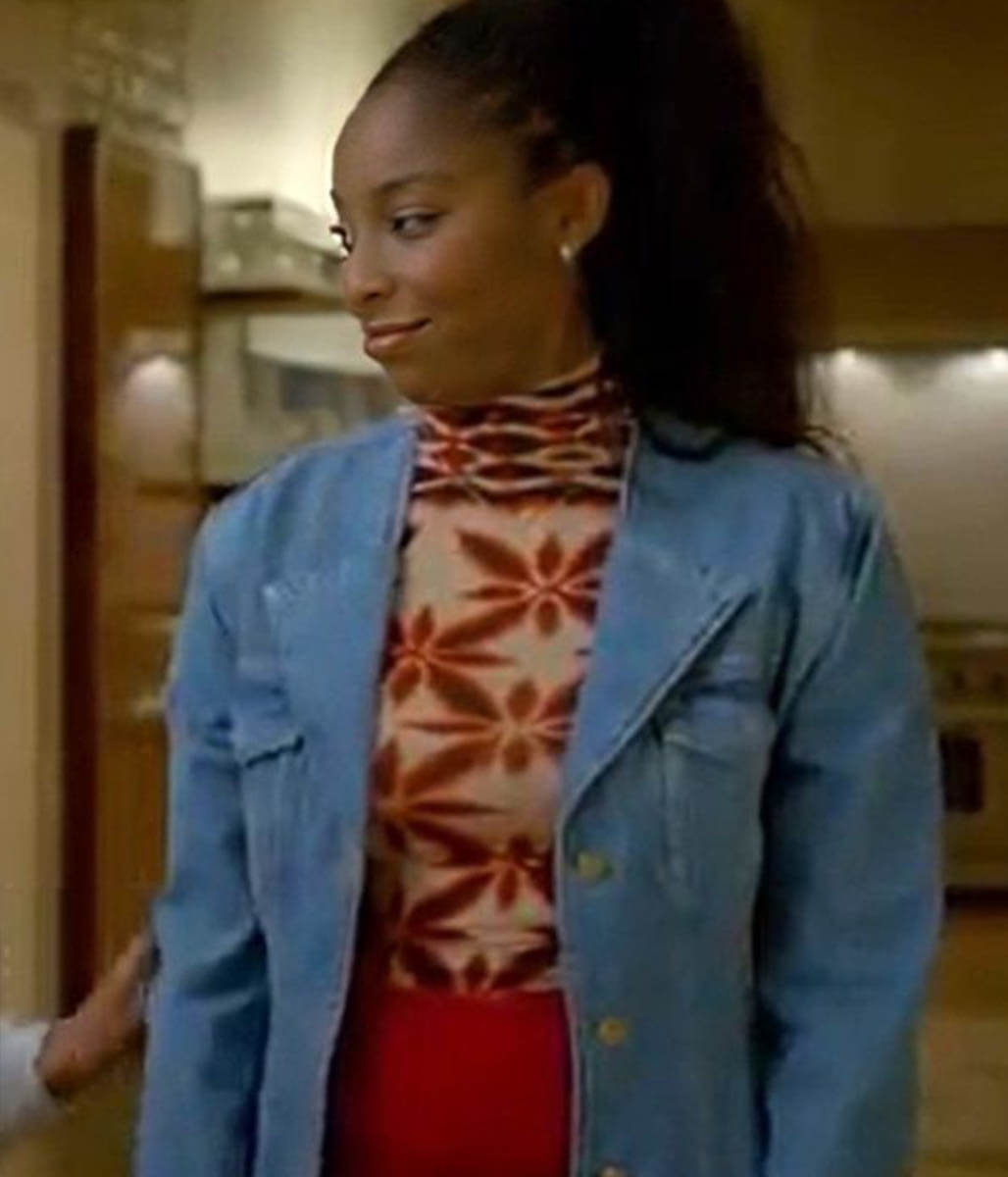 Jessica Williams Shrinking S02 Blue Denim jacket