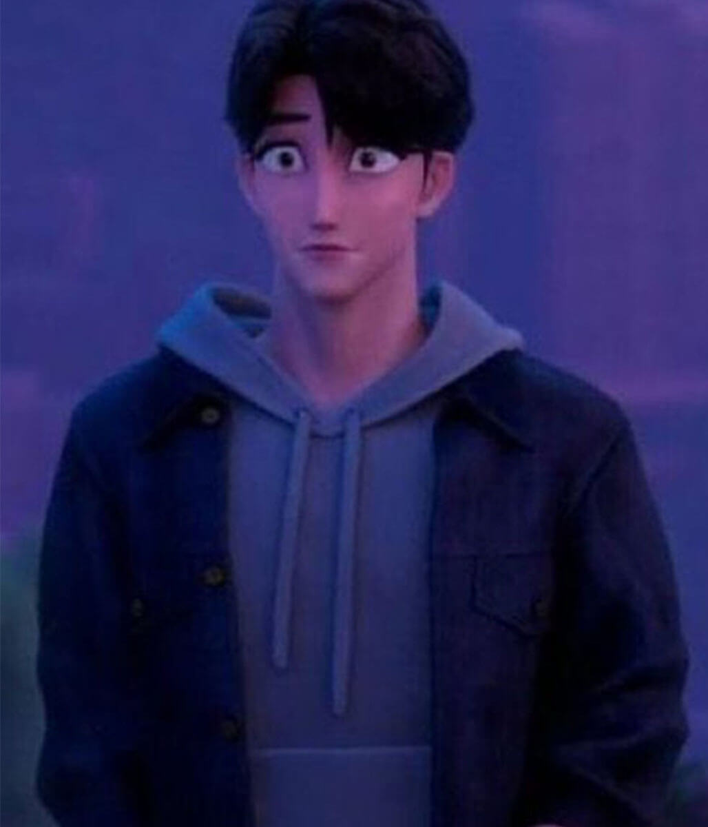 Jinu KPop Demon Hunters Cotton Blue Jacket