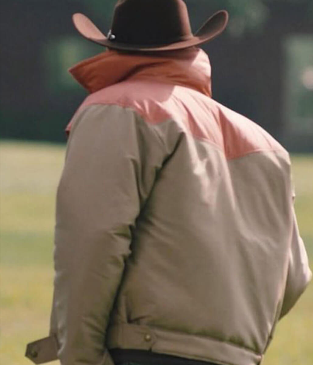 John Dutton Yellowstone Beige Cotton Jacket