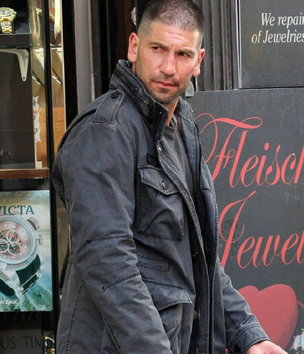 Jon Bernthal Black Cotton Jacket