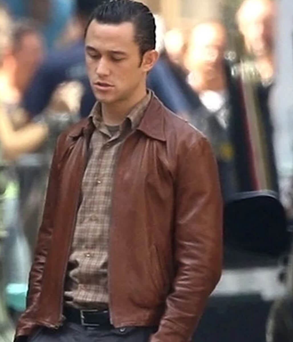 Joseph Levitt Inception Brown Leather Jacket