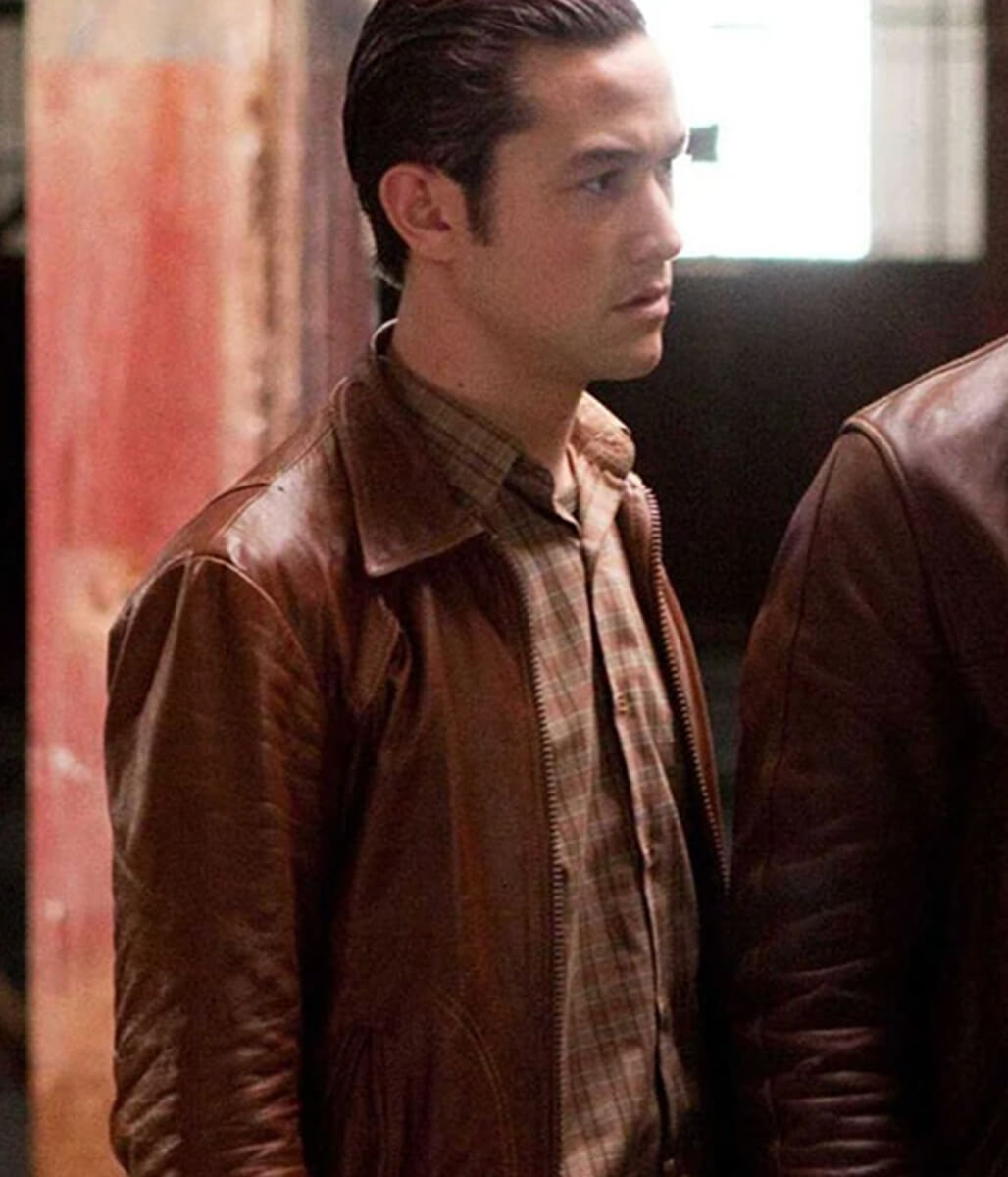 Joseph Levitt Inception Brown Leather Jacket