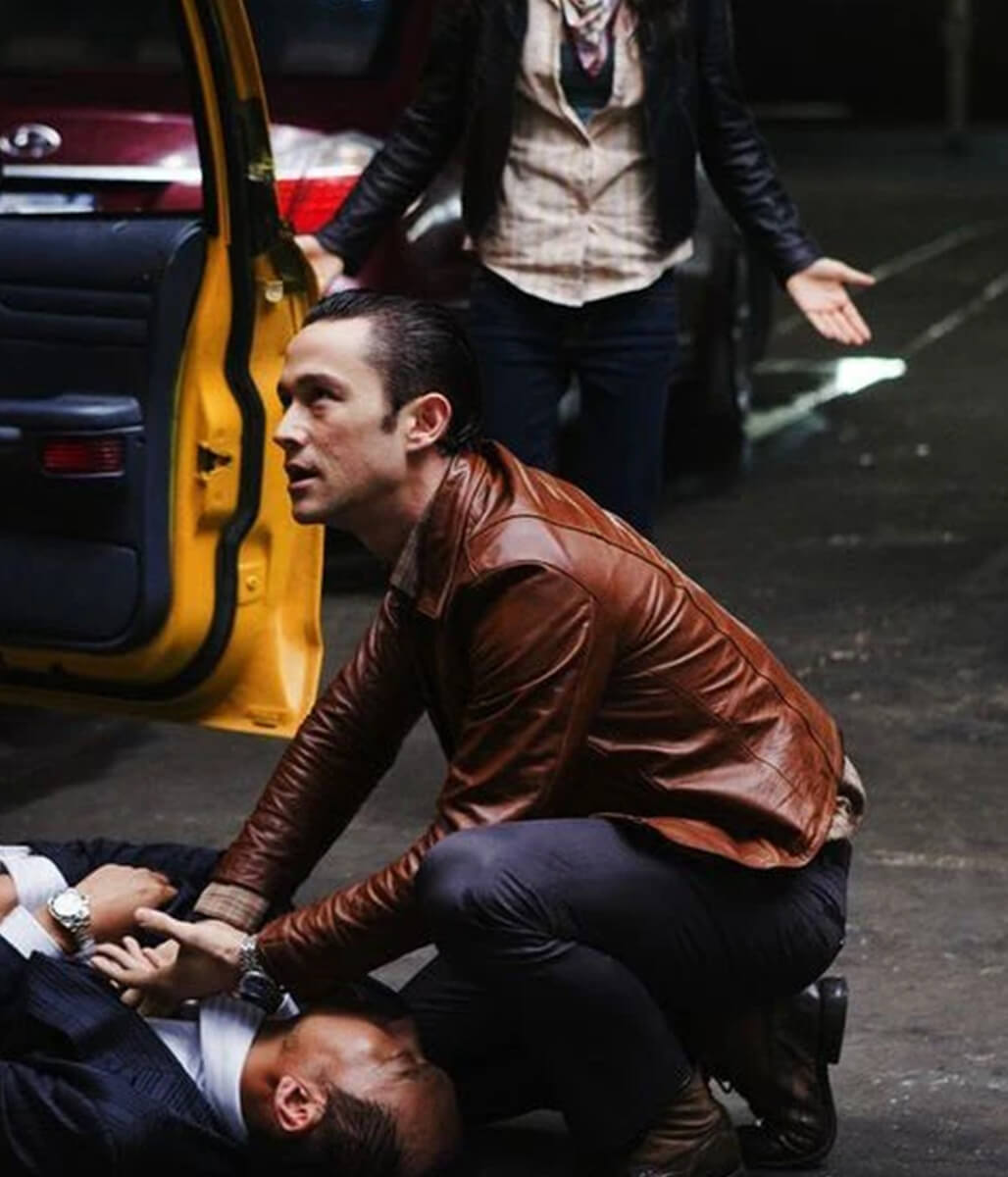 Joseph Levitt Inception Brown Leather Jacket