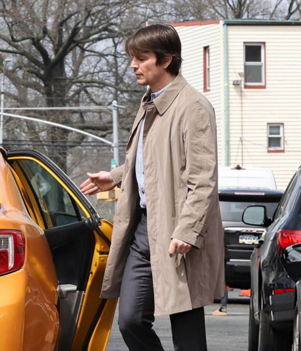 Josh Hartnett Beige Cotton Trench Coat