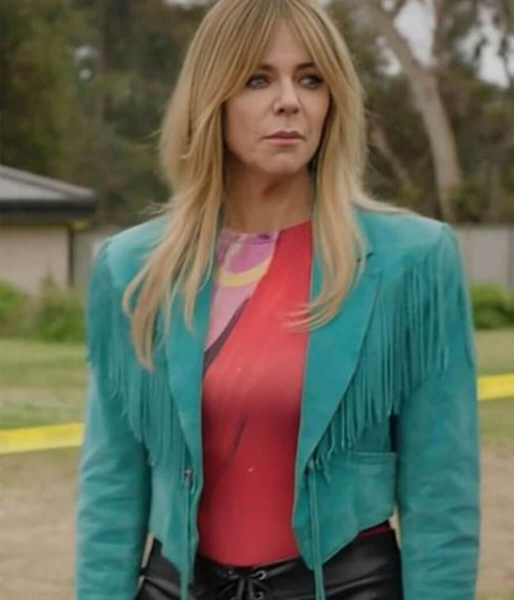 Kaitlin Olson Morgan High Potential Fringe Jacket