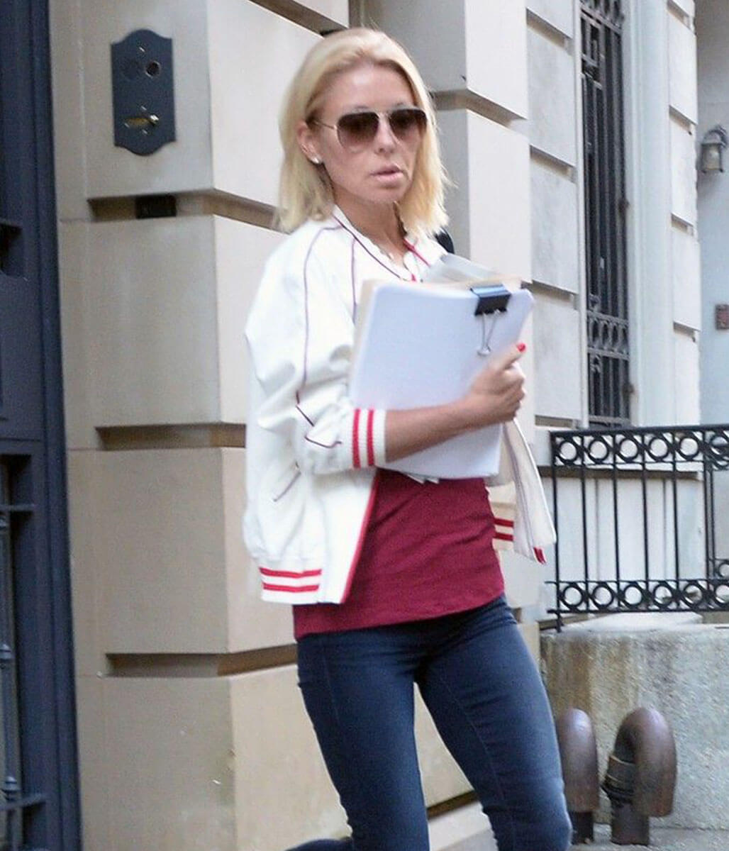 Kelly Ripa White Jacket