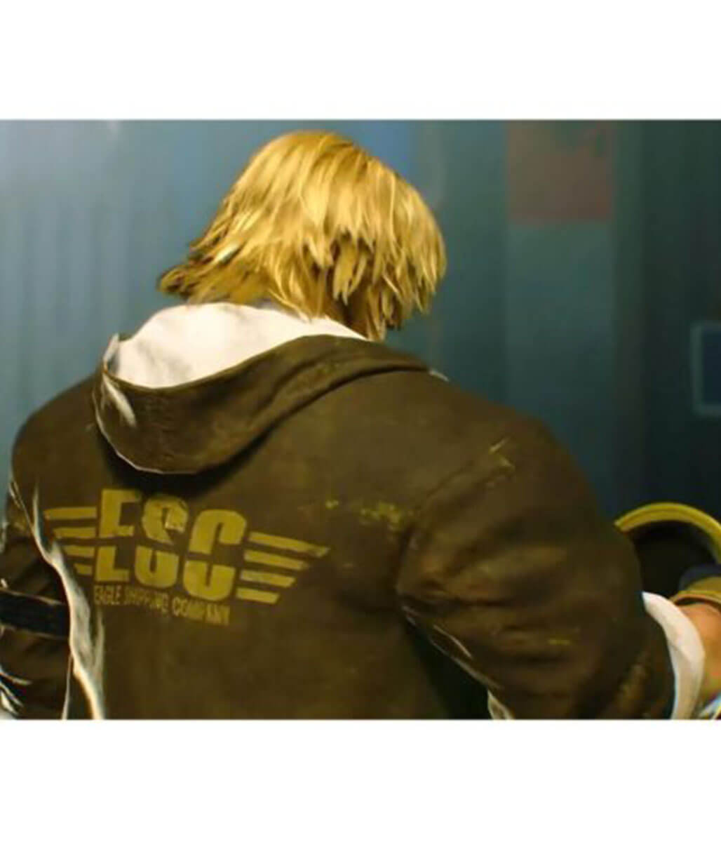 Ken Masters Street Fighter 6 Cotton Hooded Coat