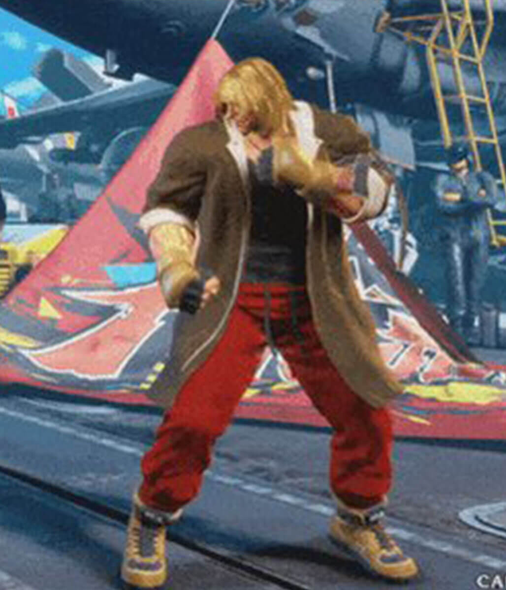 Ken Masters Street Fighter 6 Cotton Hooded Coat